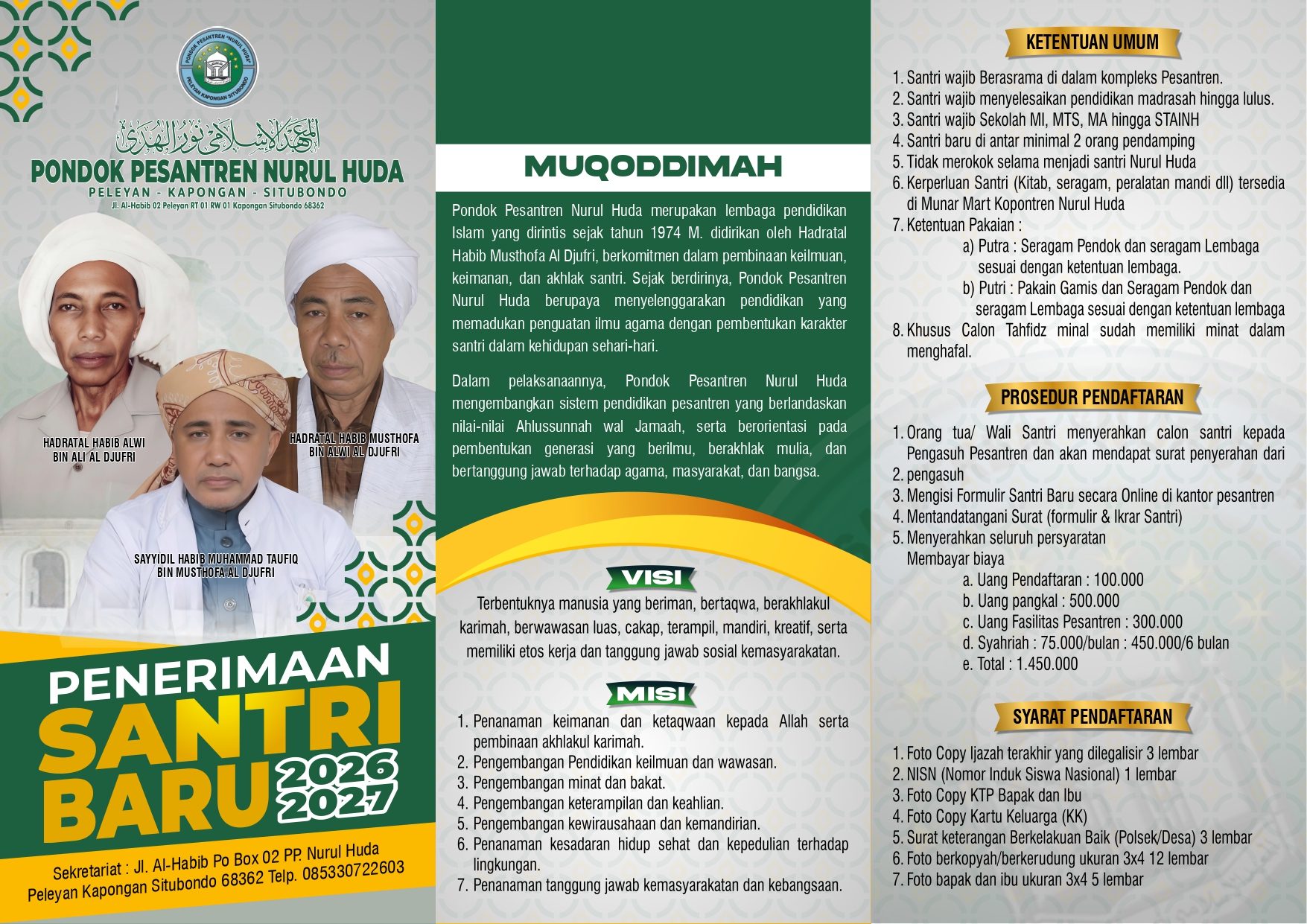 Brosur Santri Baru